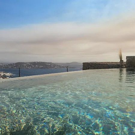Aether Mykonos 3br With Serene Port & Town Views * 图罗斯