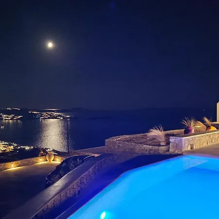 Aether Mykonos 3br With Serene Port & Town Views