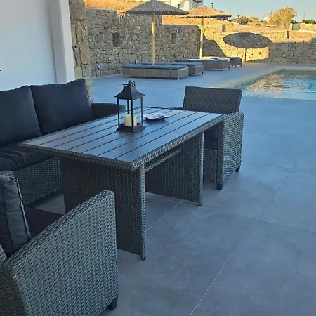 Aether Mykonos 3br With Serene Port & Town Views Vila Tourlos