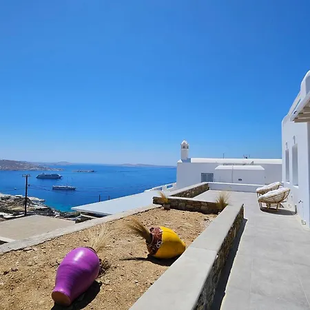 Aether Mykonos 3br With Serene Port & Town Views * Tourlos