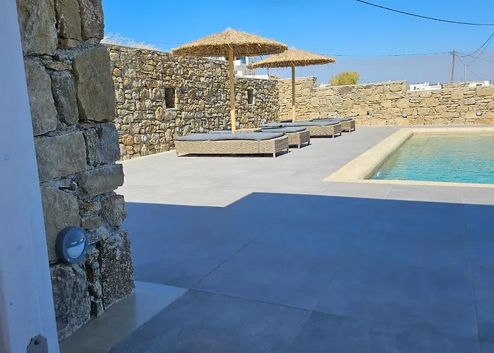 וילה Aether Mykonos 3br With Serene Port & Town Views *