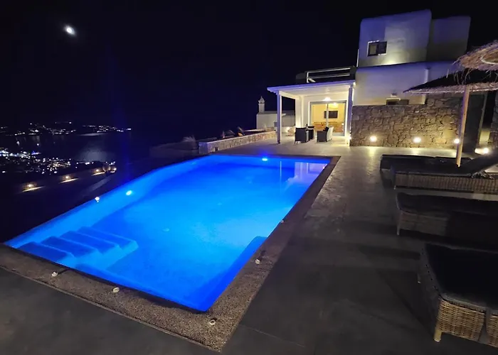 Aether Mykonos 3br With Serene Port & Town Views *